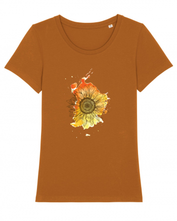 Floarea Soarelui Abstract Roasted Orange