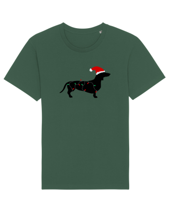 Santa Dog Bottle Green