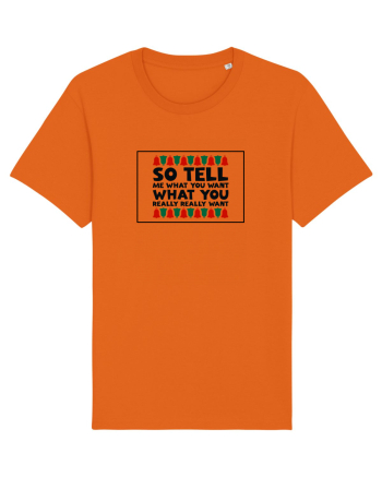 Tell Me Bright Orange