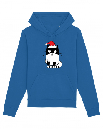 Santa Cat Royal Blue