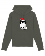 Santa Cat Hanorac Unisex Drummer