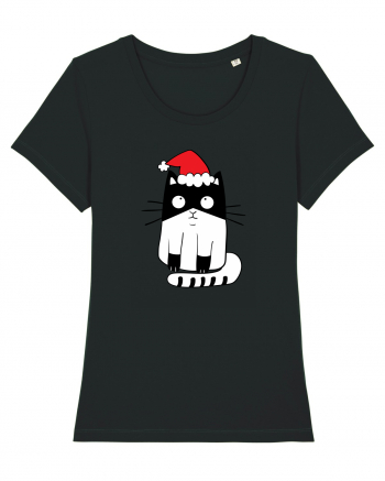 Santa Cat Black