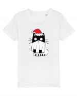 Santa Cat Tricou mânecă scurtă  Copii Mini Creator