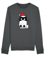 Santa Cat Bluză mânecă lungă Unisex Rise