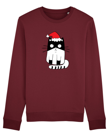 Santa Cat Burgundy