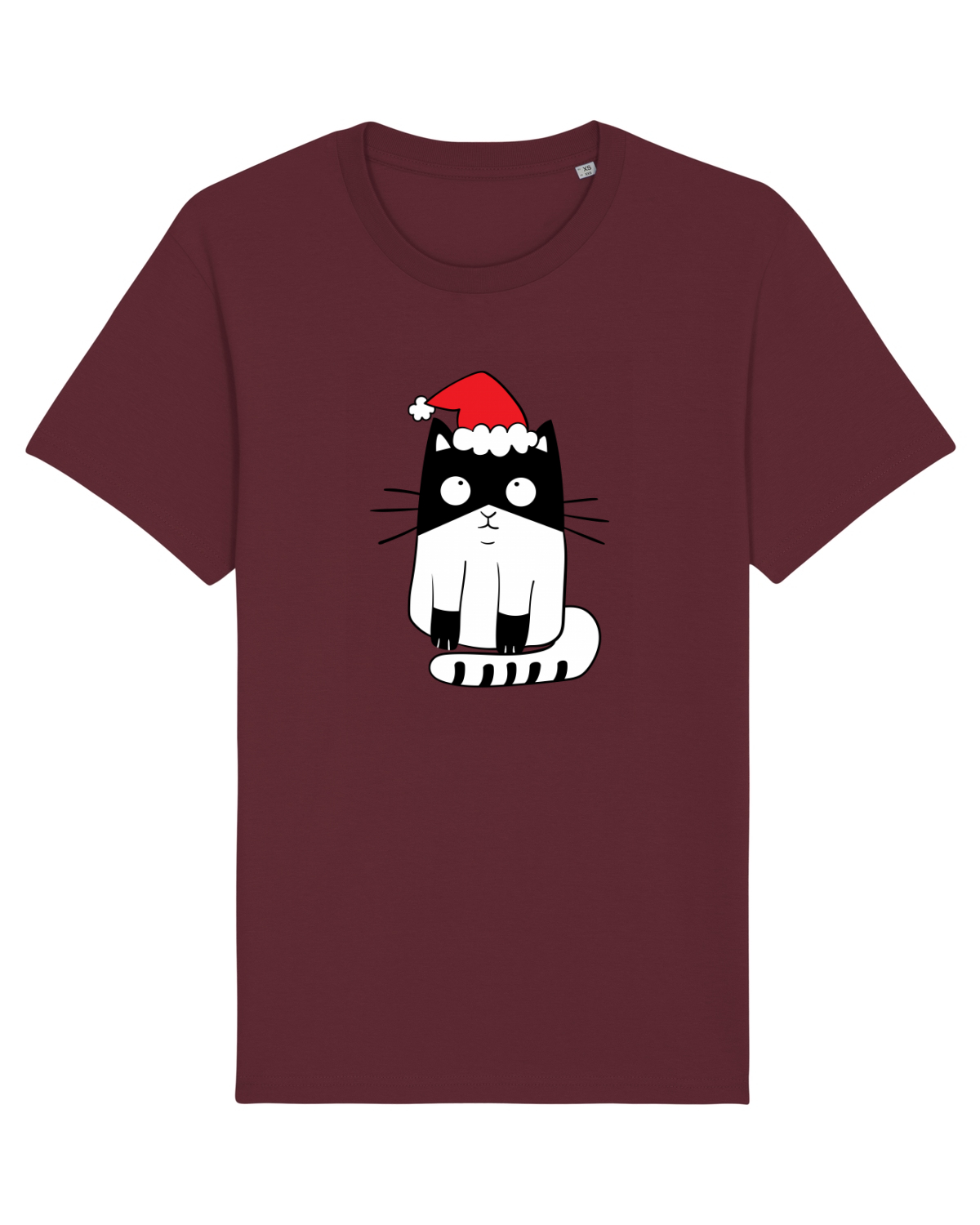 Tricou mânecă scurtă Unisex Rocker Burgundy