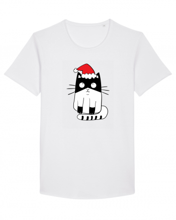 Santa Cat White