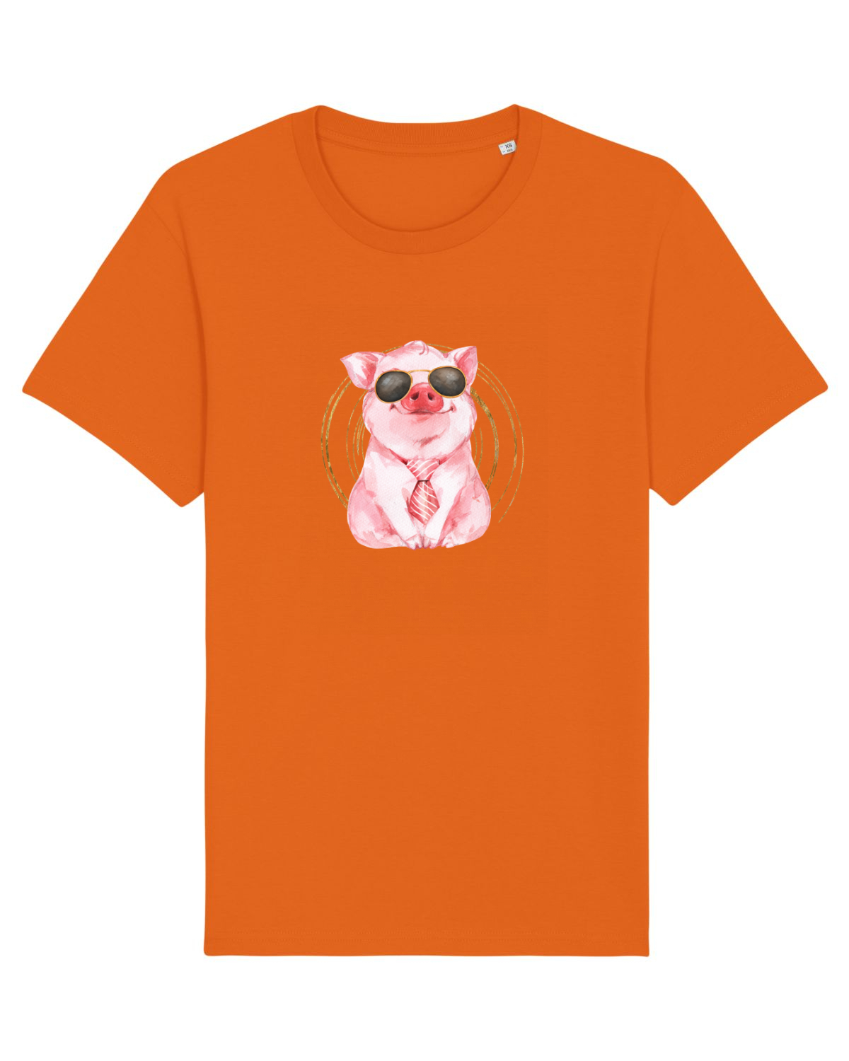 Tricou mânecă scurtă Unisex Rocker Bright Orange