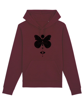 Mystique Butterfly Burgundy
