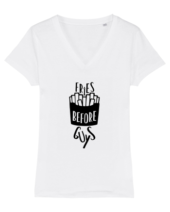 Fries Before Guys White