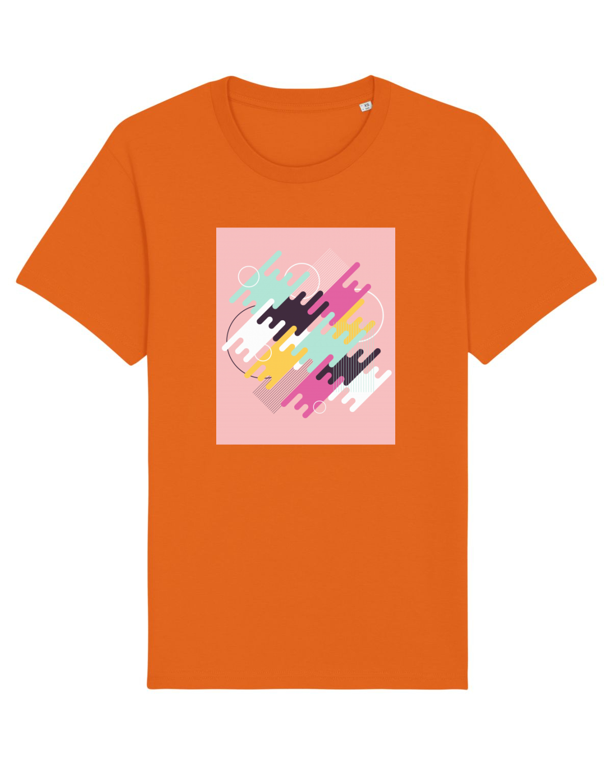 Tricou mânecă scurtă Unisex Rocker Bright Orange