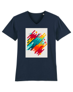 Puzzle 2 Tricou mânecă scurtă guler V Bărbat Presenter