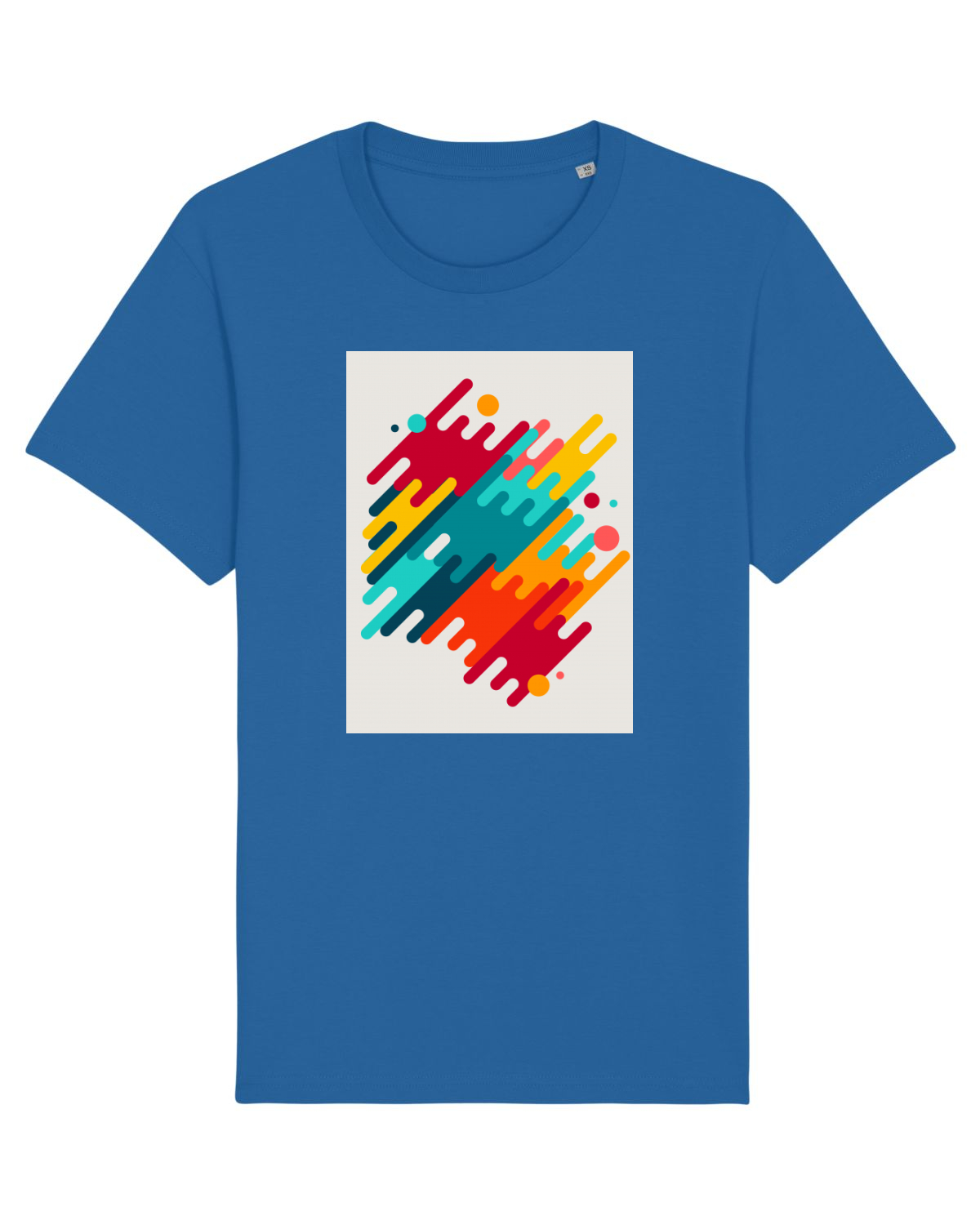 Tricou mânecă scurtă Unisex Rocker Royal Blue
