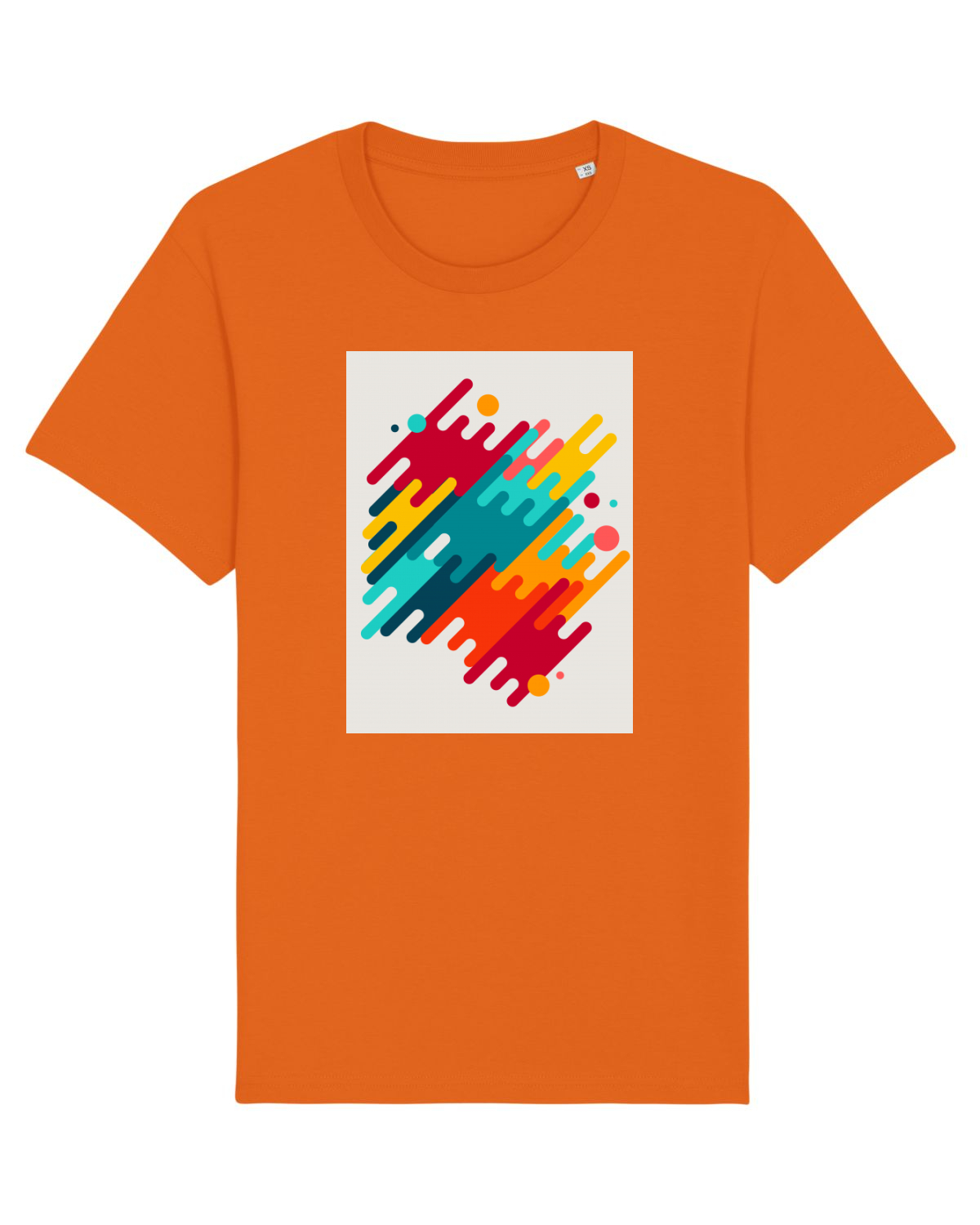 Tricou mânecă scurtă Unisex Rocker Bright Orange