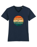 Papadie Tricou mânecă scurtă guler V Bărbat Presenter