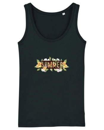 Summer Floral Black