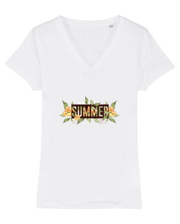 Summer Floral White