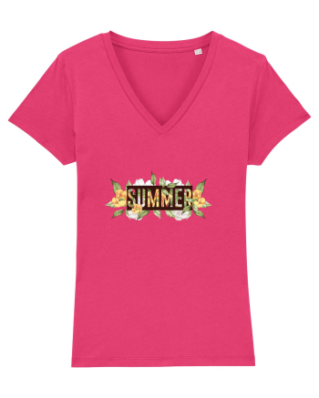 Summer Floral Raspberry