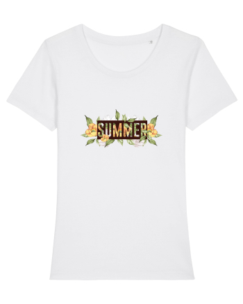 Summer Floral White