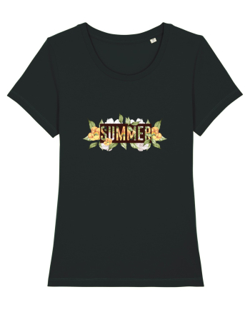 Summer Floral Black