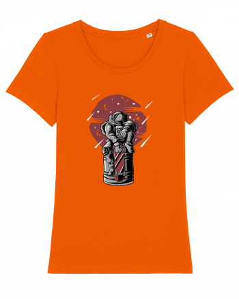 Skater Astronaut Bright Orange