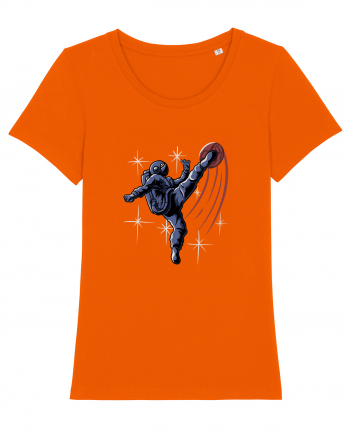 Space Football Bright Orange