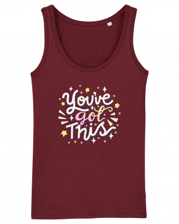You've got this! Burgundy