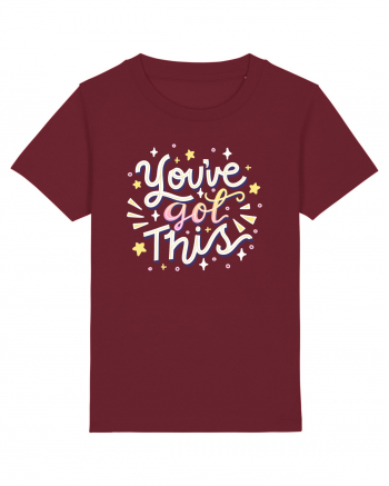 You've got this! Burgundy
