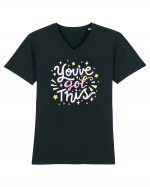 You've got this! Tricou mânecă scurtă guler V Bărbat Presenter