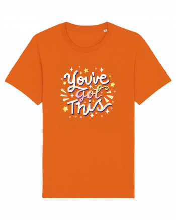 You've got this! Bright Orange