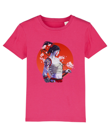 Japan Samurai Girl Raspberry