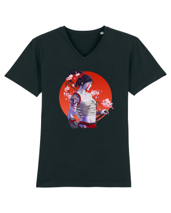 Japan Samurai Girl Black