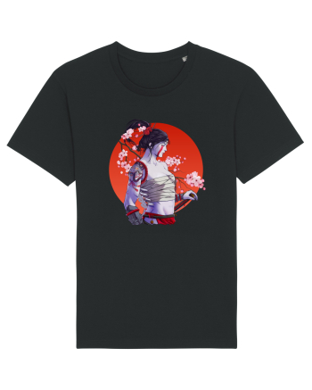 Japan Samurai Girl Black