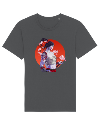 Japan Samurai Girl Anthracite