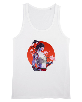 Japan Samurai Girl White
