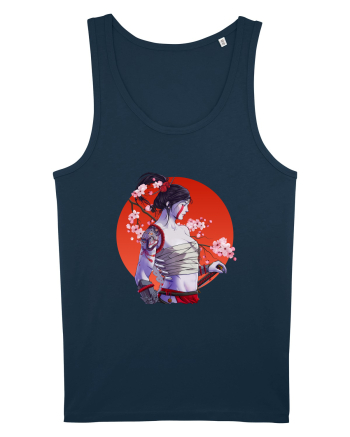 Japan Samurai Girl Navy