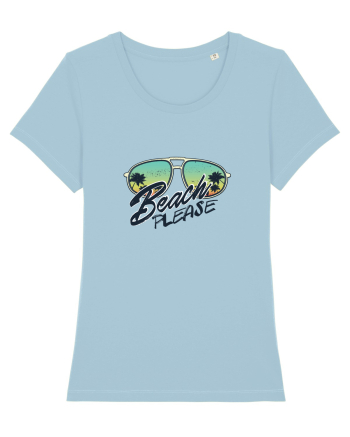 Beach Please Sky Blue
