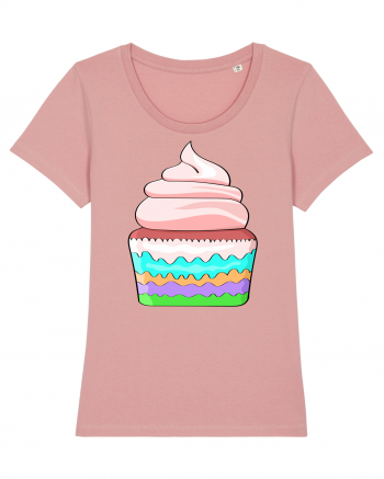 Delicious colored pink cupcake Canyon Pink
