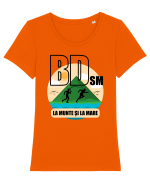 BDsm la munte si la mare Tricou mânecă scurtă guler larg fitted Damă Expresser