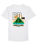 BDsm la munte si la mare Tricou mânecă scurtă guler larg Bărbat Skater