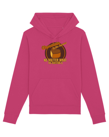 Chocolate IS The Answer,No Matter What Question Is Raspberry
