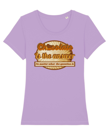 Chocolate IS The Answer,No Matter What Question Is Lavender Dawn