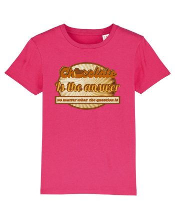 Chocolate IS The Answer,No Matter What Question Is Raspberry