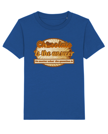 Chocolate IS The Answer,No Matter What Question Is Majorelle Blue
