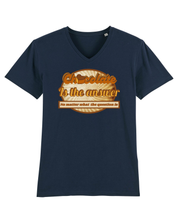 Chocolate IS The Answer,No Matter What Question Is French Navy