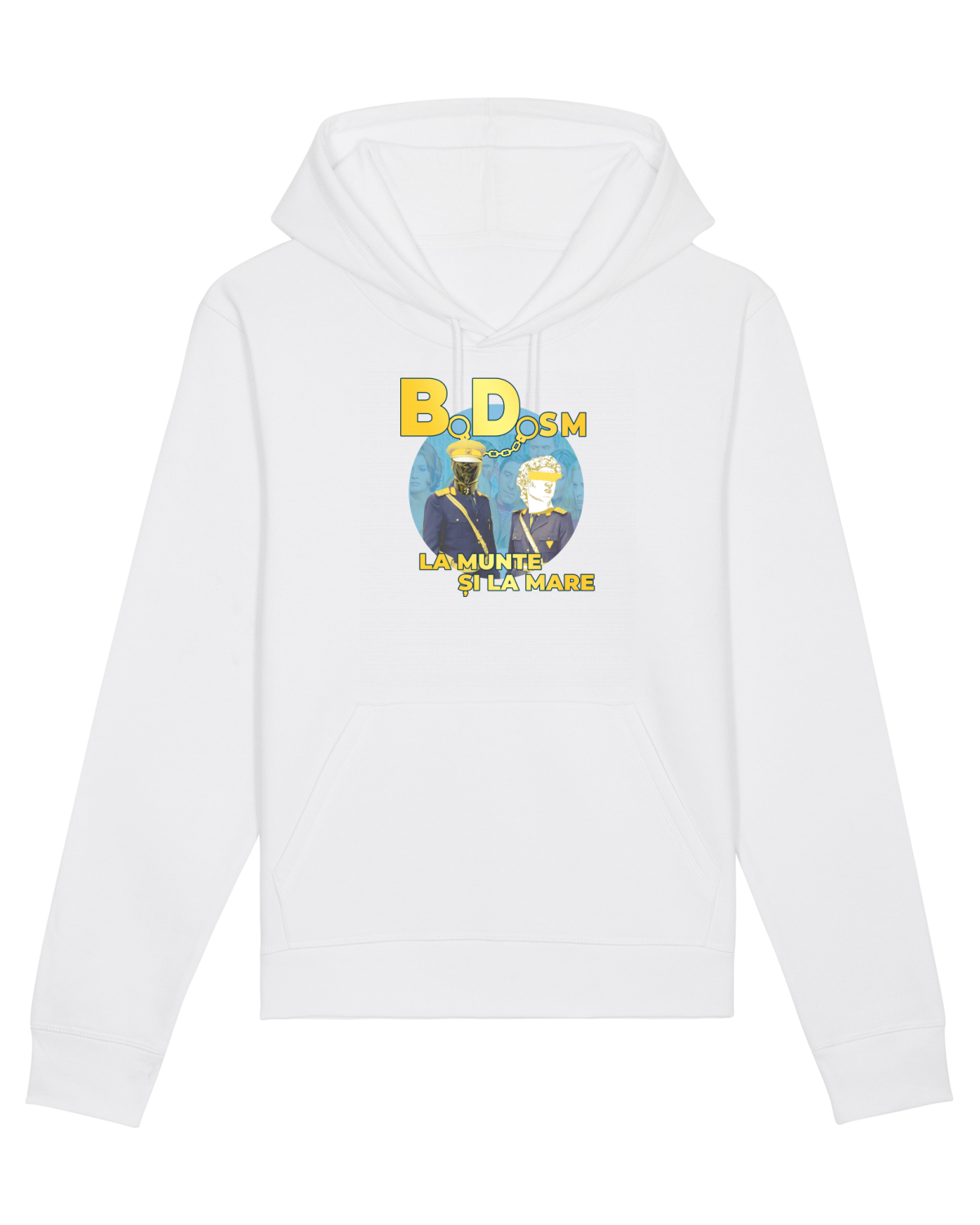 Hanorac Unisex Drummer White