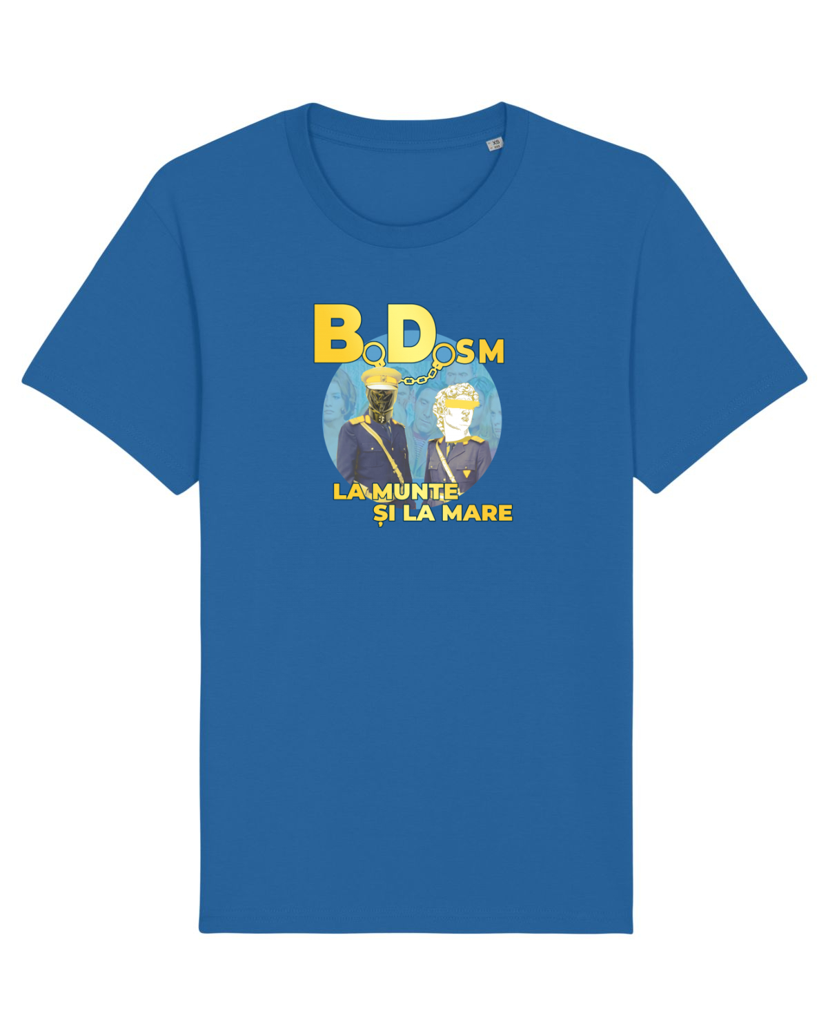 Tricou mânecă scurtă Unisex Rocker Royal Blue