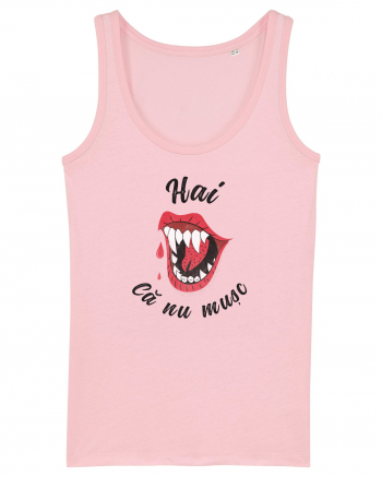 cu desene de Halloween - Hai ca nu musc Cotton Pink