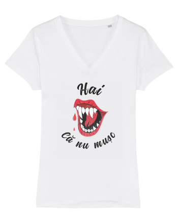 cu desene de Halloween - Hai ca nu musc White