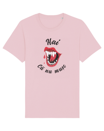 cu desene de Halloween - Hai ca nu musc Cotton Pink